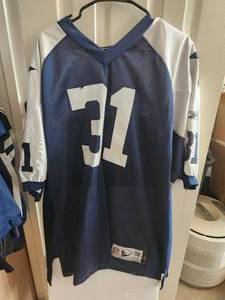 lot 180 image: Dallas Cowboys - Rickey Williams #31 - Throwback football jersey -