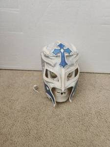 lot 181 image: Lucha Libre Wrestler mask - like Ray Mysterio and plastic light-up skull