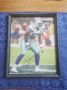 lot 80 image: 8x10 Dallas Cowboys #57 Victor Butler autographed picture