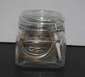 lot 33 image: Jar of Jewelry