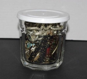 lot 36 image: Jar of Jewelry