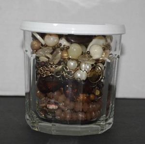 lot 85 image: Jar of Jewelry