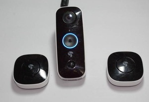 lot 104 image: Toucan wireless video doorbell- tested and working