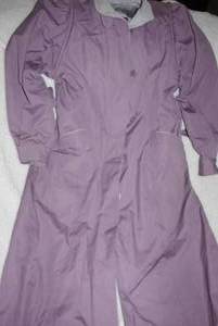 lot 183 image: Vintage lavendermauve womans trench coat with removable liner size 1213