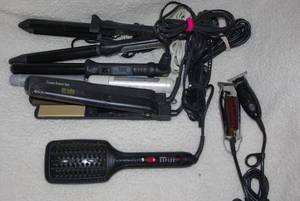 lot 197 image: Professional hair tools (all working)