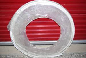 lot 211 image: Coil of white PEX tubing for residential and commercial potable water plumbing