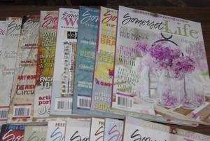 lot 284 image: SomerSet Life craft magazines (17)