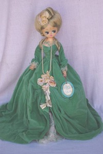 lot 295 image: Vintage Bradley Big Eye Doll