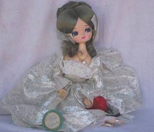 lot 297 image: Vintage Bradley Big Eyed Doll