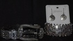 ***Brighton*** Belt (medium), earrings and bracelet (all items are Brighton)