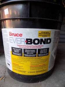 lot 106 image: Bruce Everbond floor adhesive
