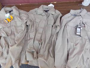 lot 117 image: 5.11 tactical shirts Kacki Ladies  M mens small