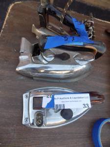 lot 33 image: Vintage Irons x 3