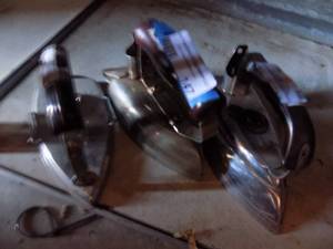 lot 147 image: Vintage irons x 3