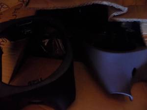 lot 154 image: Steering column covers full box