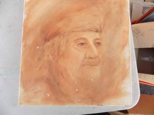 lot 197 image: art- self portrait Krisova