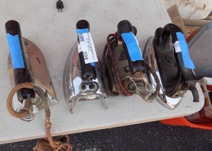 lot 209 image: 4 irons