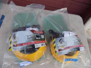 lot 237 image: WORKHORSE - HEAD GEAR FACE SHIELD  QTY2   NEW IN PKG