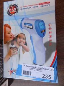 lot 235 image: Non Contact  infrared Thermometer NIB