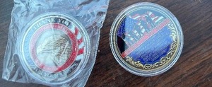lot 9 image: VETERAN CHALLENGE COINS QTY 2 THANK YOU FOR YOUR SERVICE