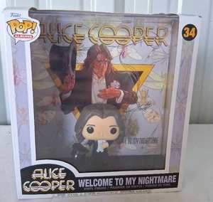 lot 22 image: Funko Pop Albums Alice Cooper Welcome to My Nightmare #34
