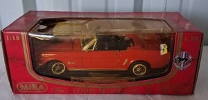 lot 23 image: MIRA 118 Scale 1964 12 Ford Mustang Convertible---Box Damage