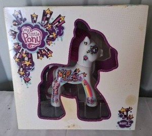 lot 36 image: 2010 San Diego Comic-Con Exclusive Pony Power My Little Pony Figure