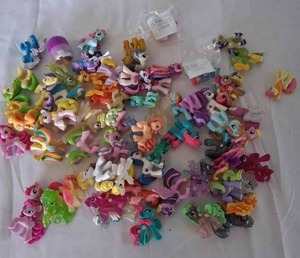 lot 41 image: Big Selection of My Little Pony Miniatures---See pics