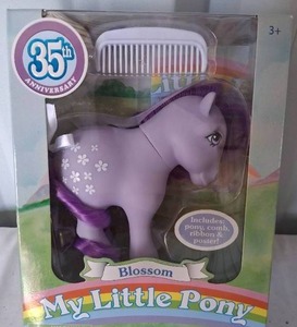 lot 44 image: My Little Pony 35th Anniversary Blossom Figure