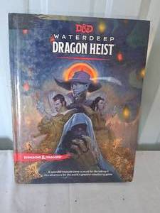 lot 55 image: D&D Waterdeep Dragon Heist Hardcover Book