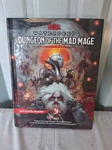 lot 56 image: D&D Waterdeep Dungeon of the Mad Mage Hardcover Book