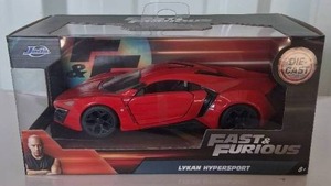 lot 61 image: Fast & Furious 132 Scale Lykan Hypersport