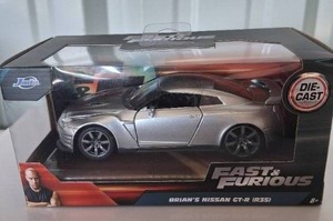 lot 126 image: 132 Scale Fast & Furious Brians Nissan GT-R