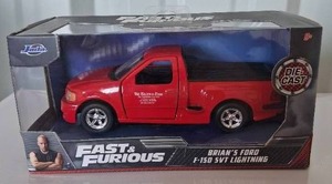 lot 73 image: Fast & Furious 132 Scale Brians Ford F-150 SVT Lightning