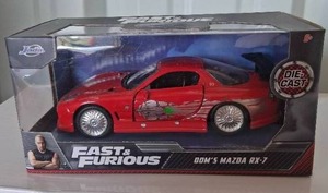 lot 79 image: Fast & Furious 132 Scale Doms Mazda RX-7