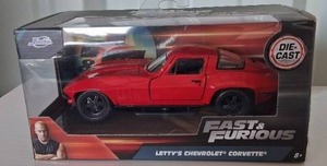 lot 81 image: Fast & Furious 132 Scale Lettys Chevy Corvette