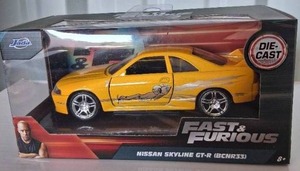 lot 104 image: Fast & Furious 132 Scale Nissan Skyline GT-R (BCNR33)