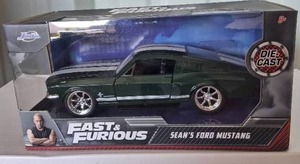 lot 109 image: Fast & Furious 132 Scale Seans Ford Mustang