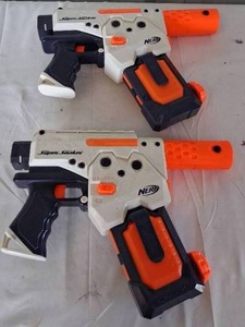 lot 134 image: Pair of NERF Super Soaker Thunderstorms
