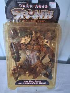 lot 142 image: Dark Ages Spawn Action Figure--The Black Knight