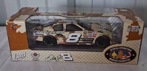 lot 154 image: 124 Scale Winners Circle Dale Earnhardt Jr. American Heros Camo Car