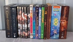 lot 159 image: Selection of Box Set and Complete Series DVDs---See pics