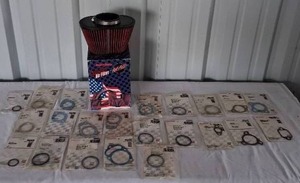lot 167 image: MAC High Performance Air Filter and Big Selection of Automotive Gaskets and Seals