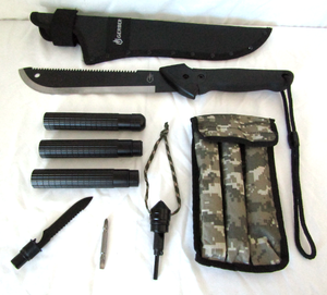 lot 503 image: Gerber Jr Machete like new, Personal defensesurvival baton