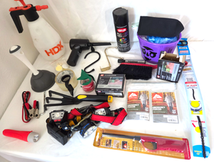lot 518 image: Assorted household hardware and tools as shown