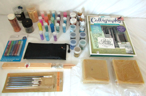 lot 534 image: Arts & Crafts supplies as shown