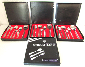 lot 564 image: NEW MHS Cutlery silverware sets (Bid is times the quantity of 4 sets)