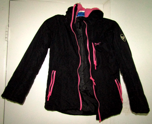 lot 606 image: Reebok childrens girls winter jacket