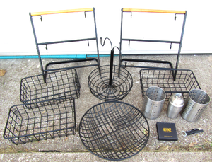 lot 611 image: Assorted storage baskets and more as shown