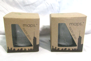 lot 626 image: NEW Maps Rocks Glasses